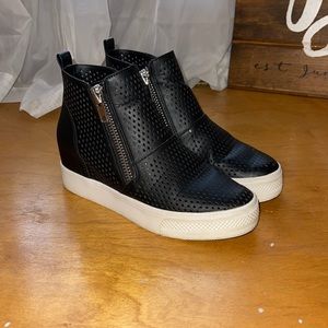 Steve Madden Zip Wedge Sneaker
